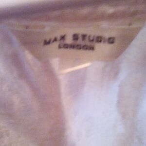 Max Studio Elegant White Blouse